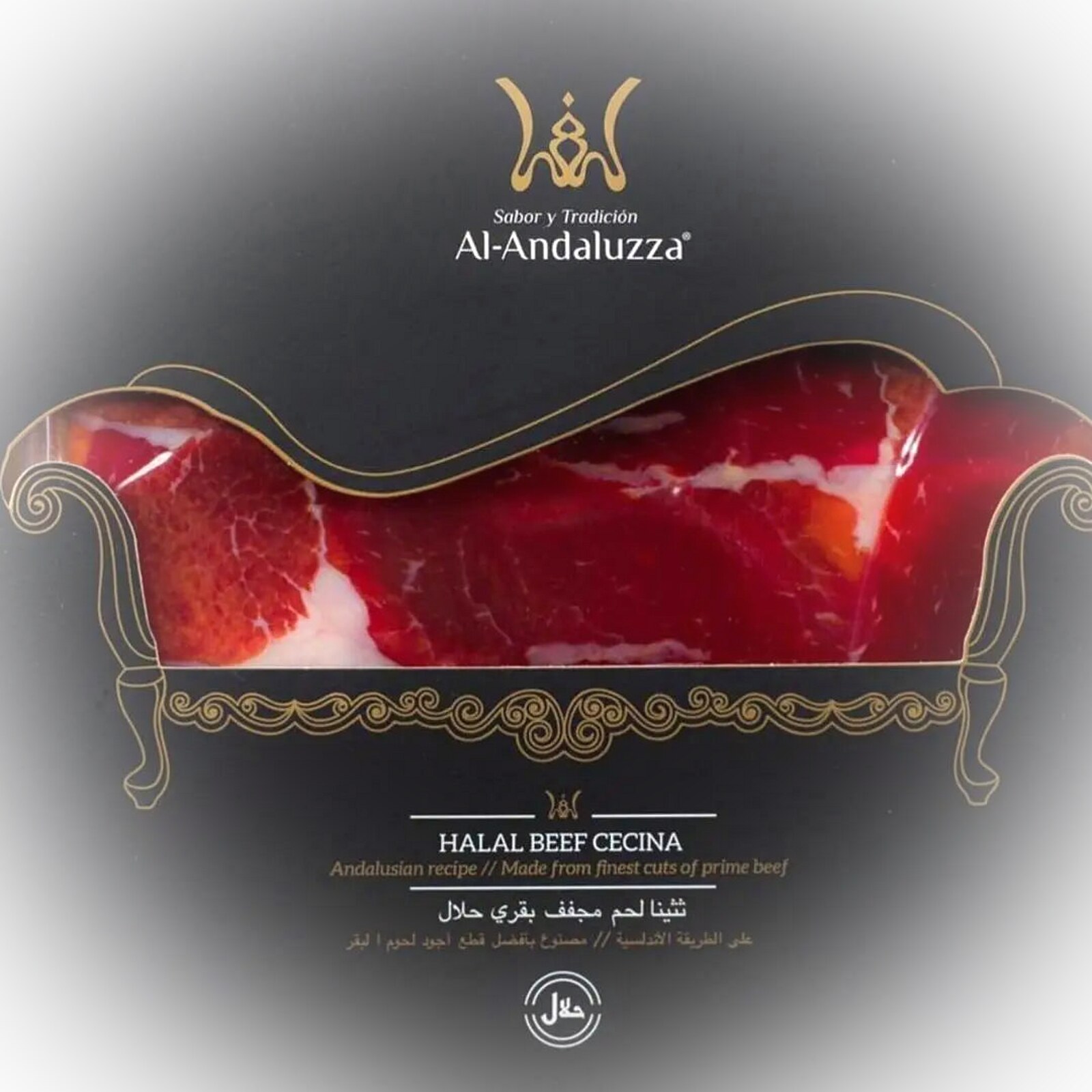 Cecina halal de ternera loncheada