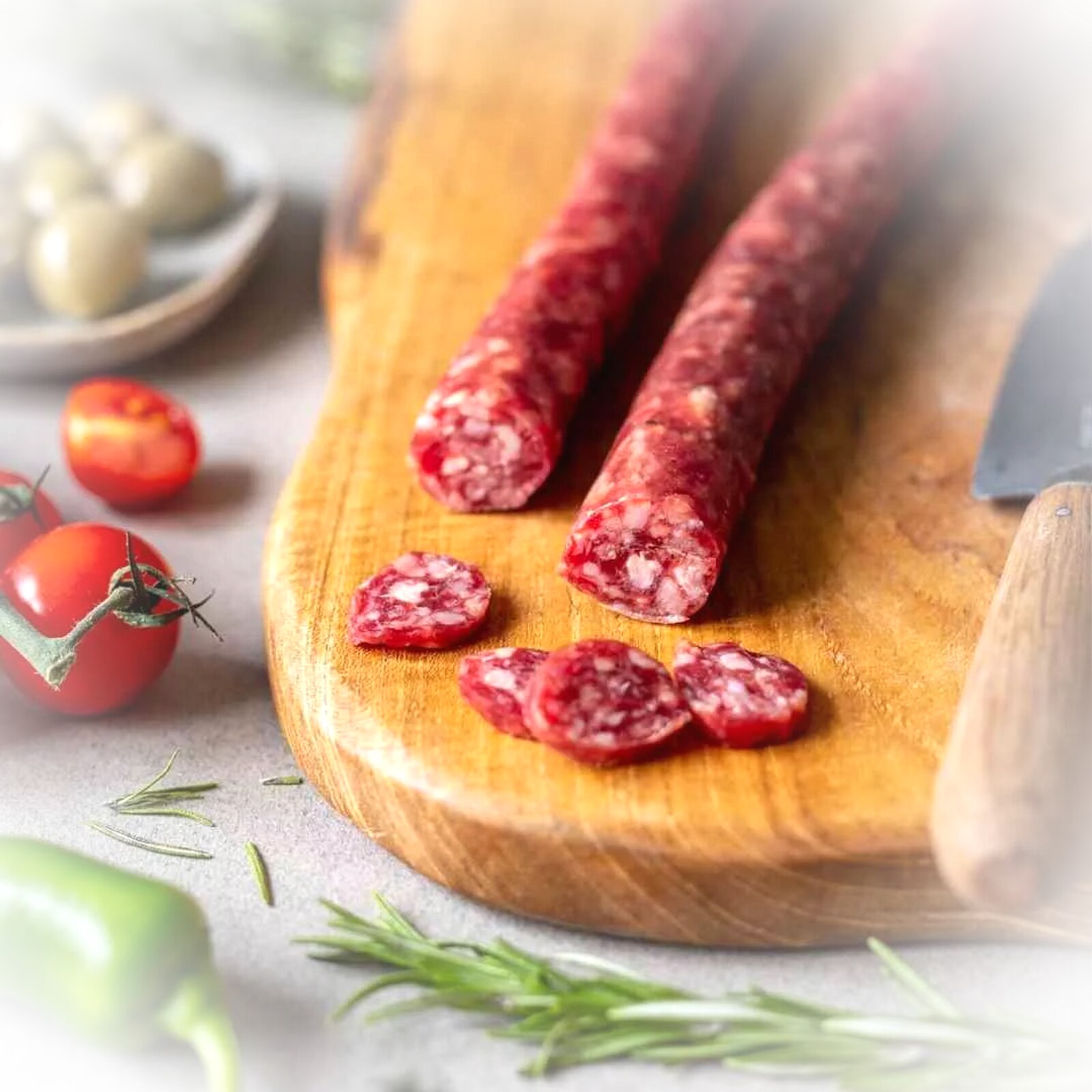 Fuet halal de ternera